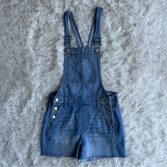 Madewell Adirondack Short Overalls Size XS - Picture 3 of 14